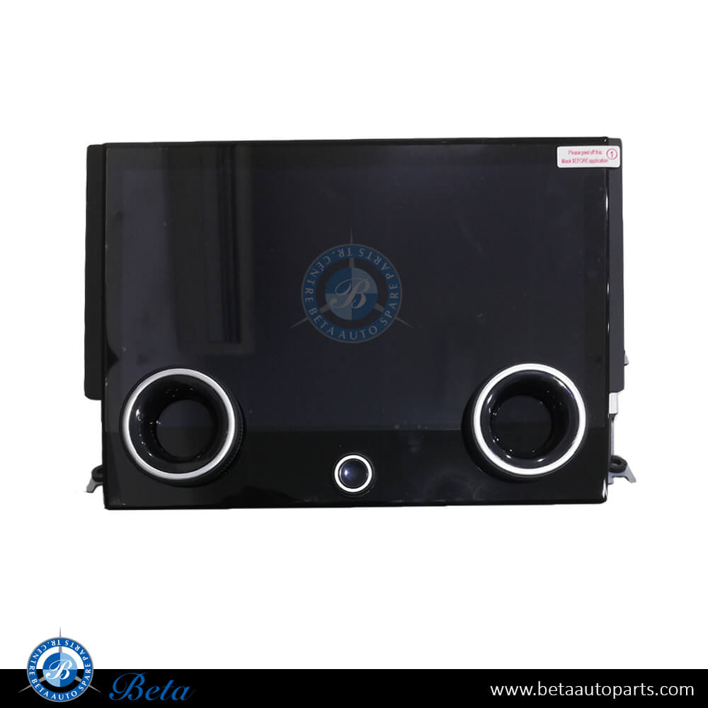 Front Lower Screen Upgrade to 2018 Look without CD for Range Rover Sport 2013-2017 models, Part Number LR156766 Front Lower Screen Upgrade to 2018 Look without CD for Range Rover Sport 2013-2017 models, Part Number LR156766